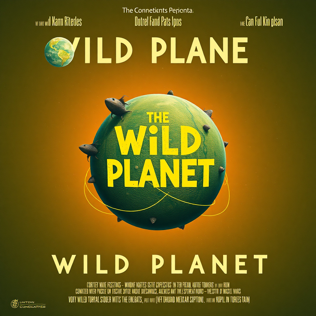 Documentary poster 'Wild Planet'